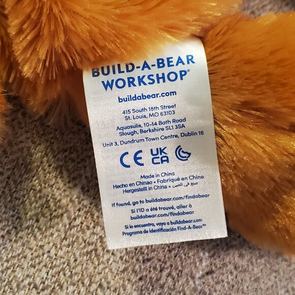 Build a Bear Workshop Jackalope Bunny with Antlers UNSTUFFED Cryptid Plush NEW - Picture 5 of 6